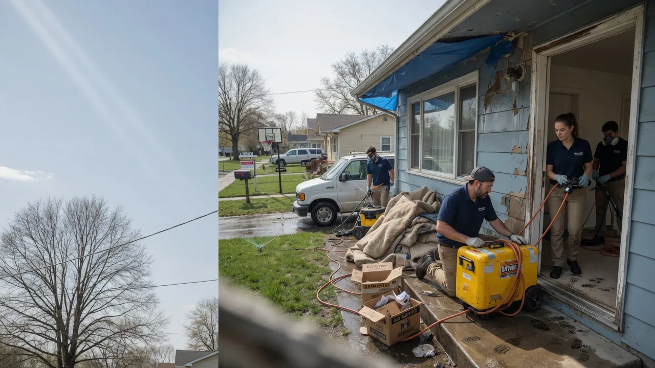 Basement Flood Cleanup in Mathias, WV near me